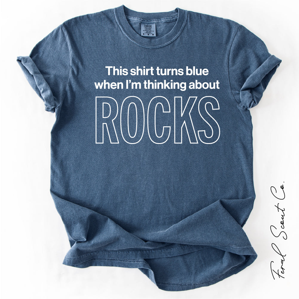 Thinking About Rocks Tshirt