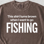 I Want To Go Fishing Tshirt