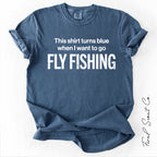 I Want To Go Fly Fishing Tshirt