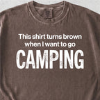 I Want To Go Fly Camping Tshirt