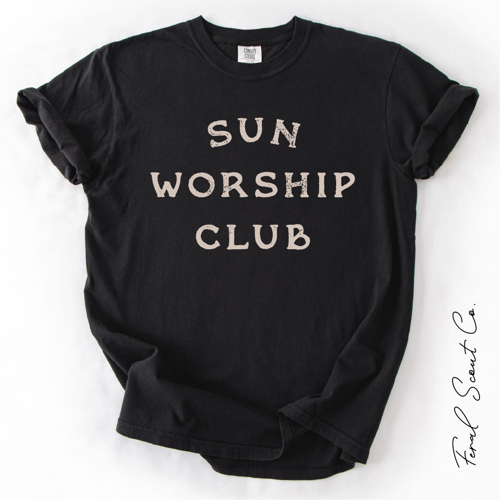 Sun Worship Club Tshirt