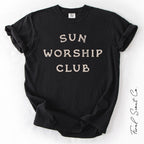 Sun Worship Club Tshirt