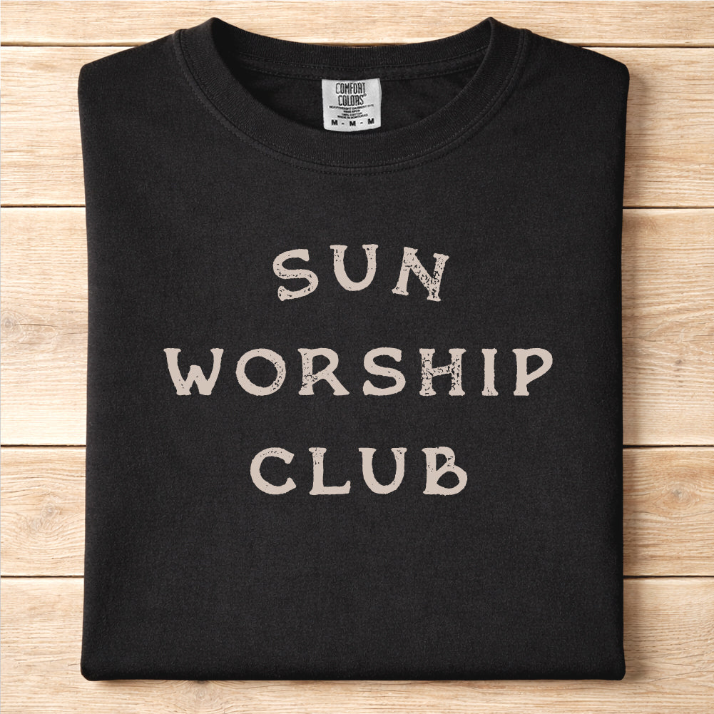 Sun Worship Club Tshirt