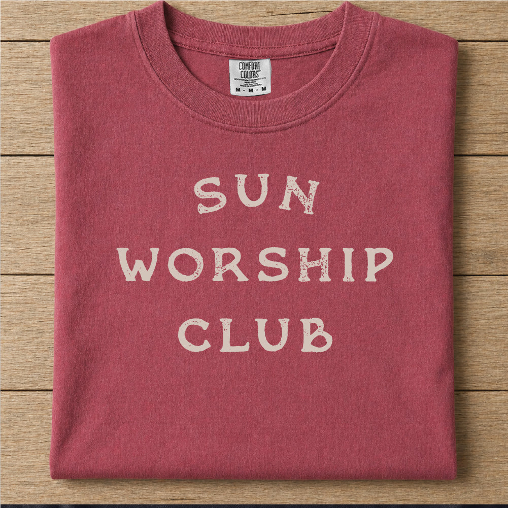 Sun Worship Club Tshirt