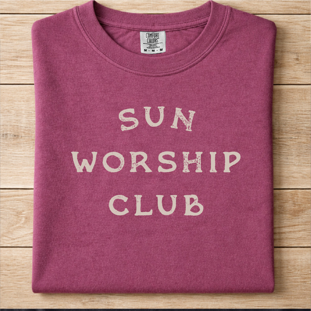 Sun Worship Club Tshirt