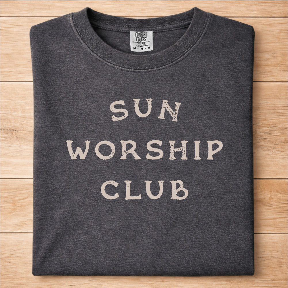 Sun Worship Club Tshirt