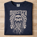 Monstera Skull Tshirt