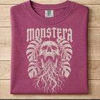 Monstera Skull Tshirt