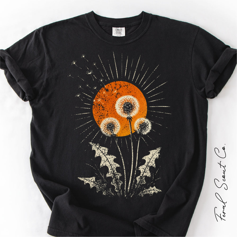 Dandelion Sun Tshirt