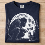 Bigfoot Cat Boop Tshirt