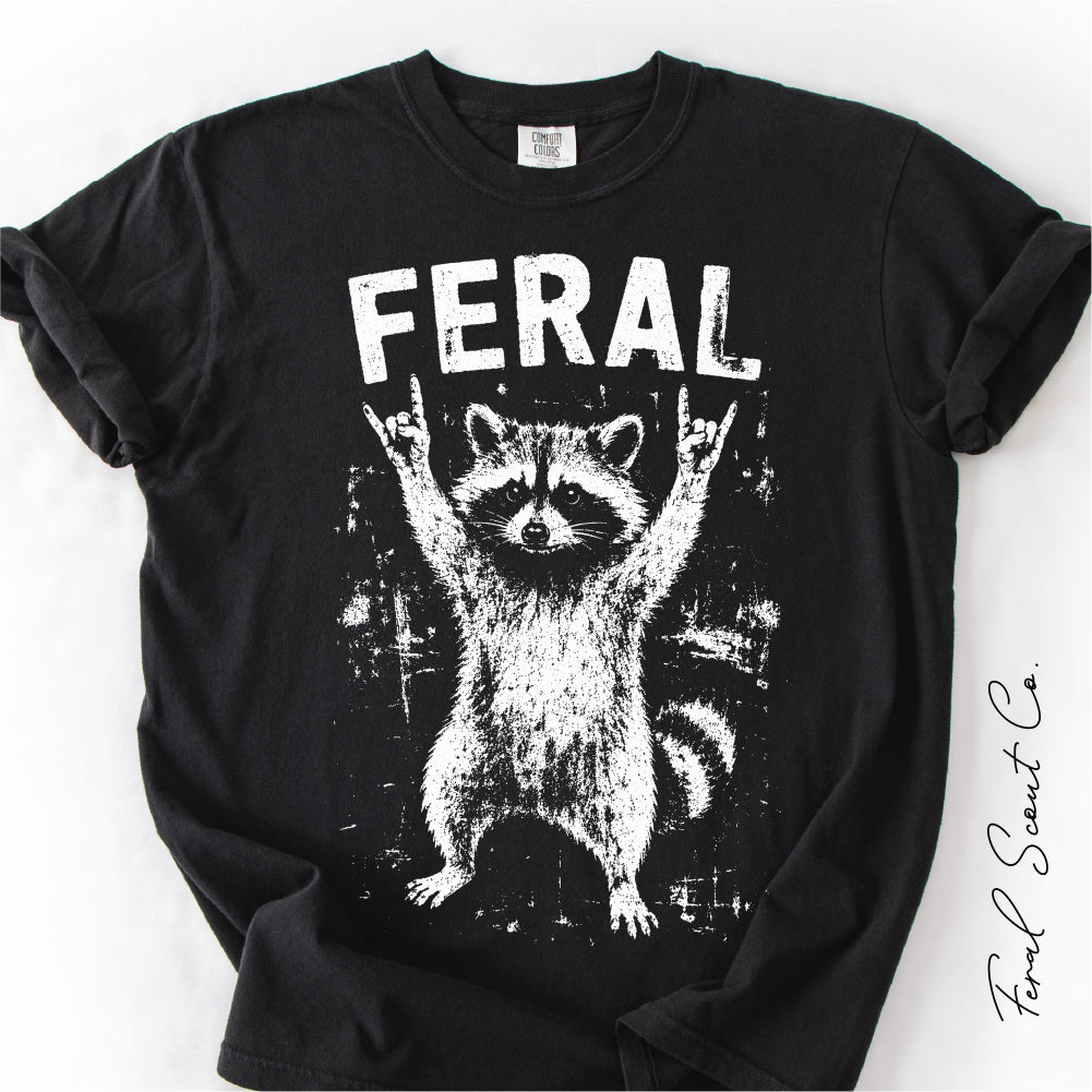 Feral Raccoon Tshirt