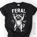Feral Raccoon Tshirt
