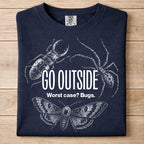 Go Outside Bug Tshirt