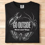 Go Outside Bug Tshirt
