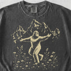 Bigfoot Wildflowers Tshirt