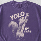 YOLO Go Nuts Squirrel Tshirt