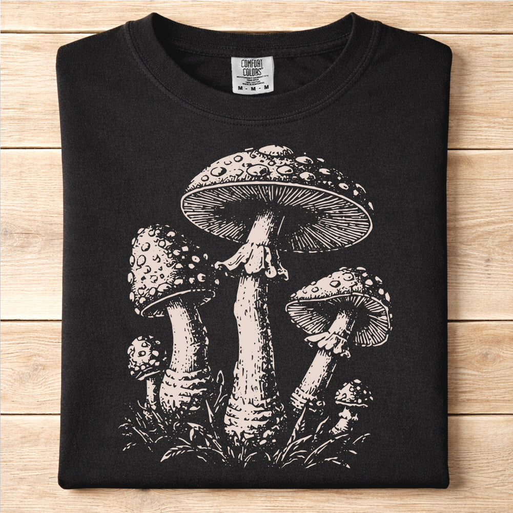 Vintage Mushroom Tshirt