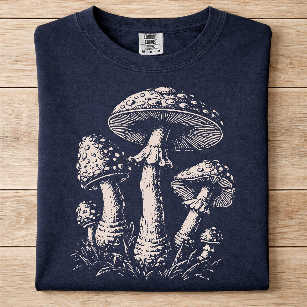 Vintage Mushroom Tshirt