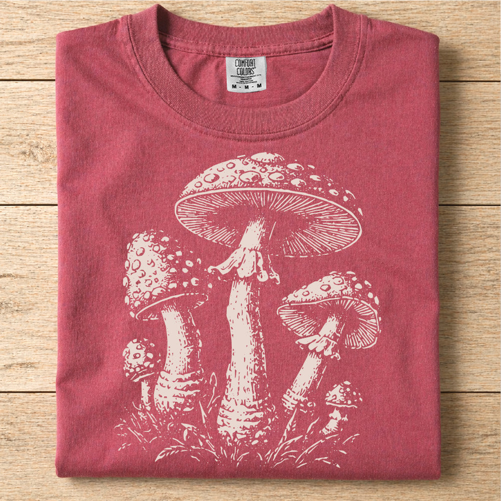 Vintage Mushroom Tshirt