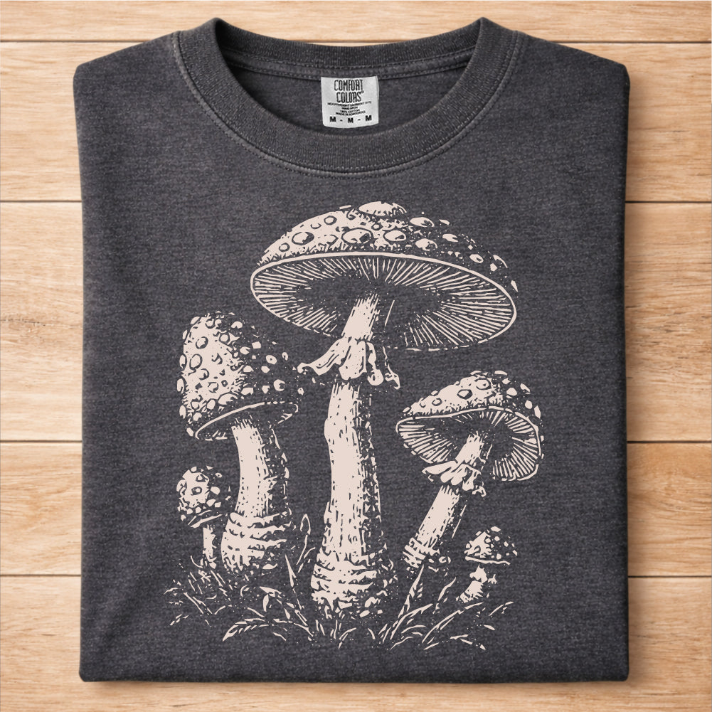 Vintage Mushroom Tshirt