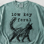Low Key Feral Cat Tshirt