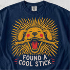 Found A Cool Stick Dog Tshirt