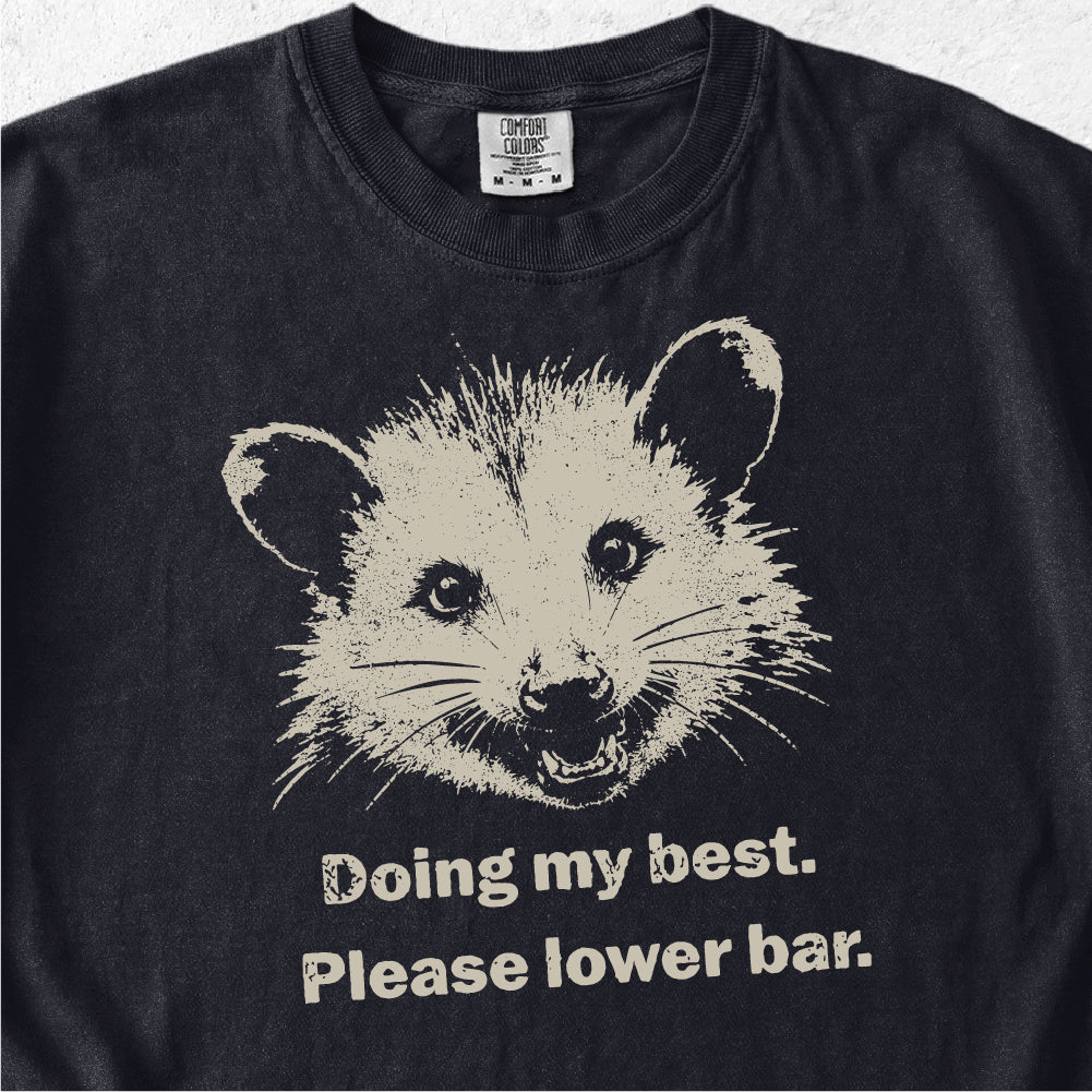 Doing My Best Possum Tshirt