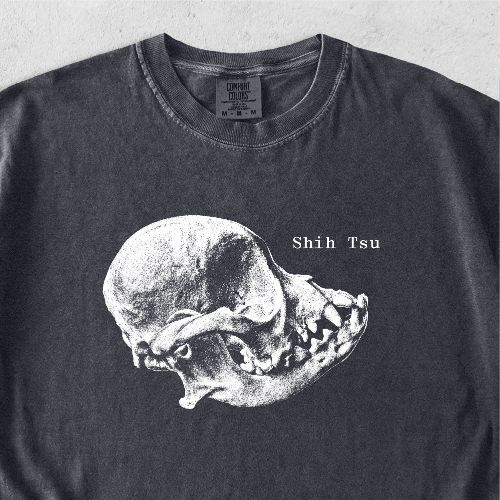 Shih Tzu Skull Tshirt