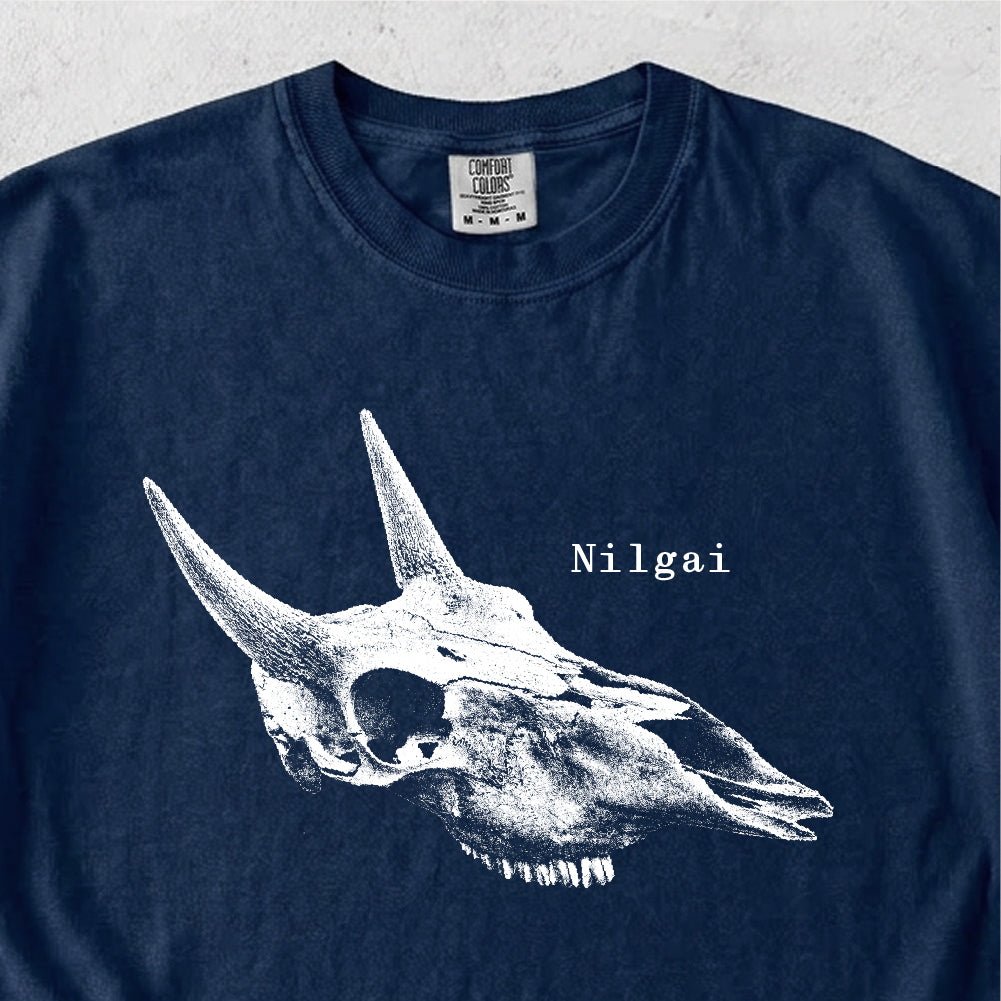 Nilgai Skull Tshirt