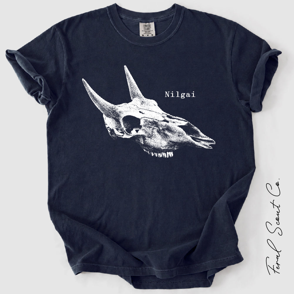 Nilgai Skull Tshirt