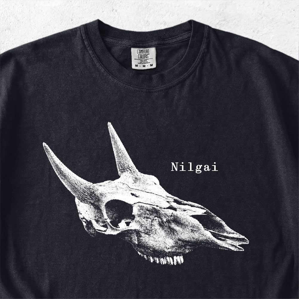 Nilgai Skull Tshirt