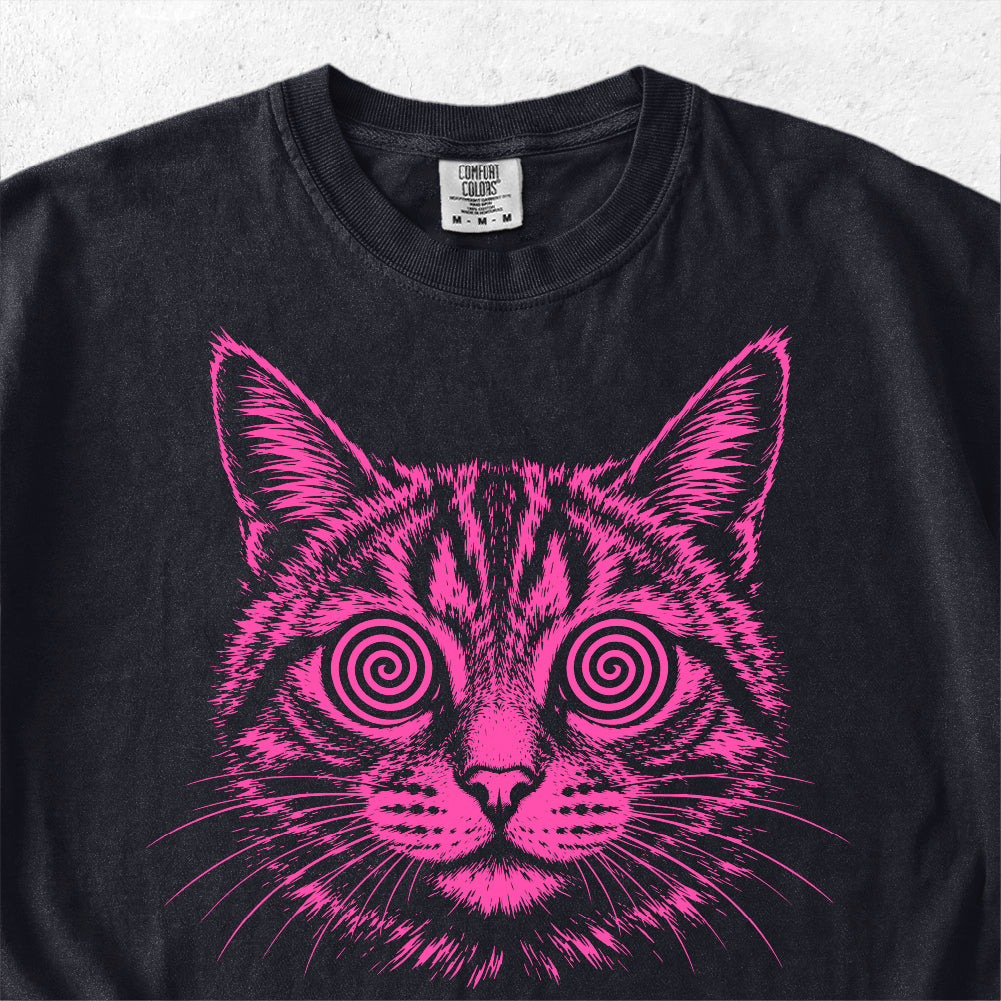 Hypnotic Cat Tshirt