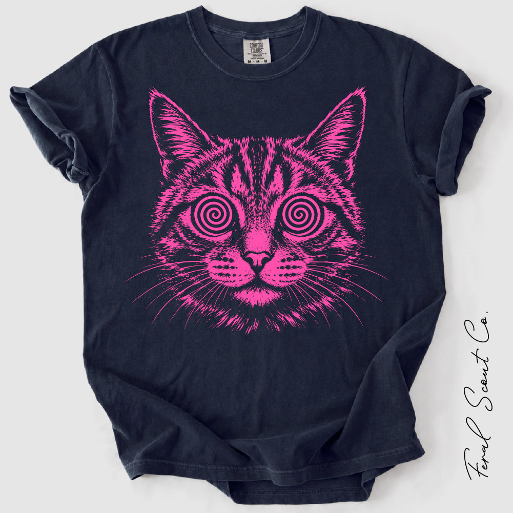 Hypnotic Cat Tshirt