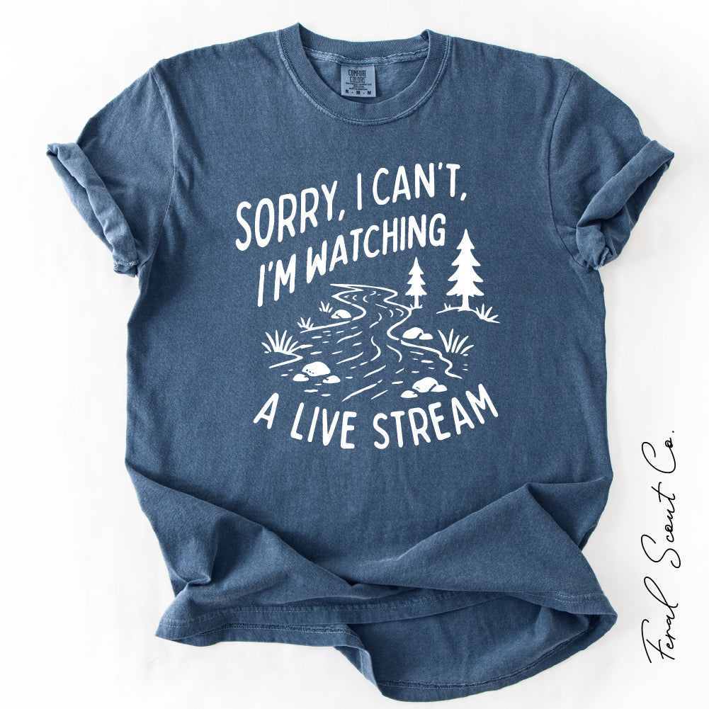 Watching a Live Stream Tshirt