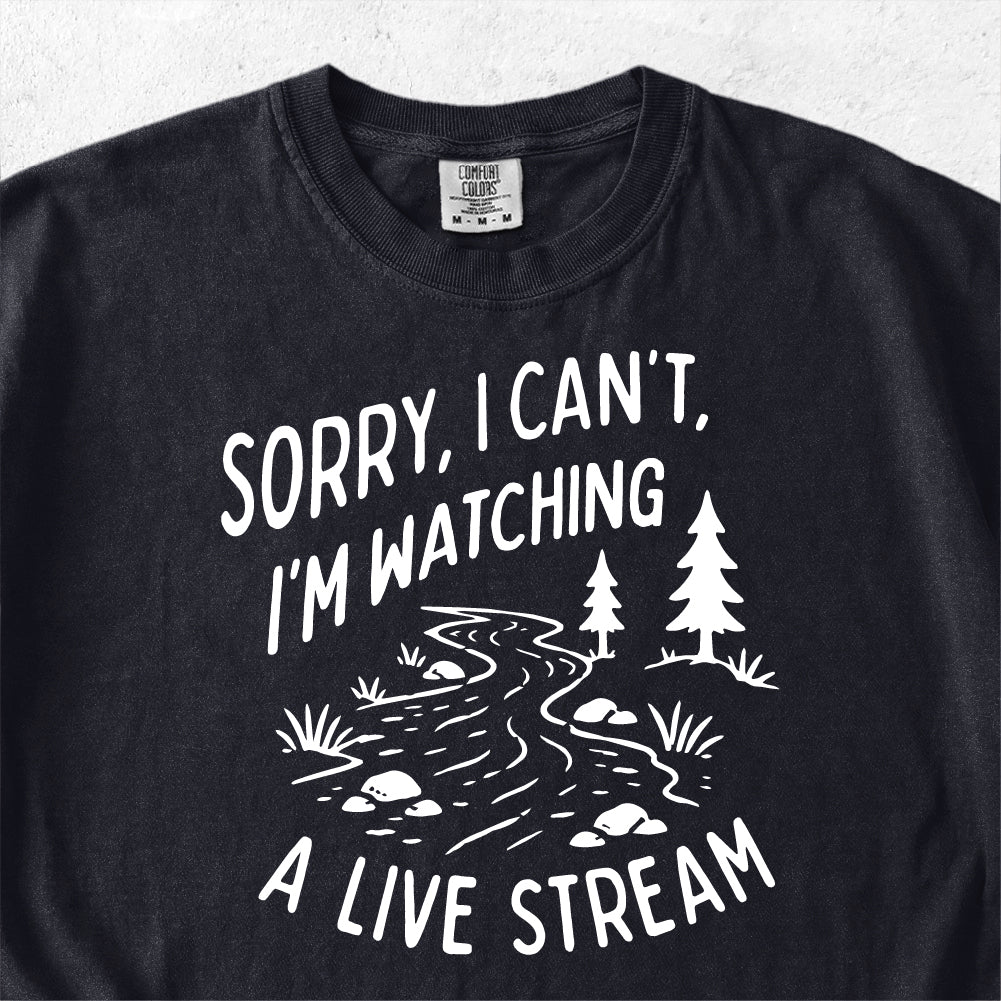 Watching a Live Stream Tshirt