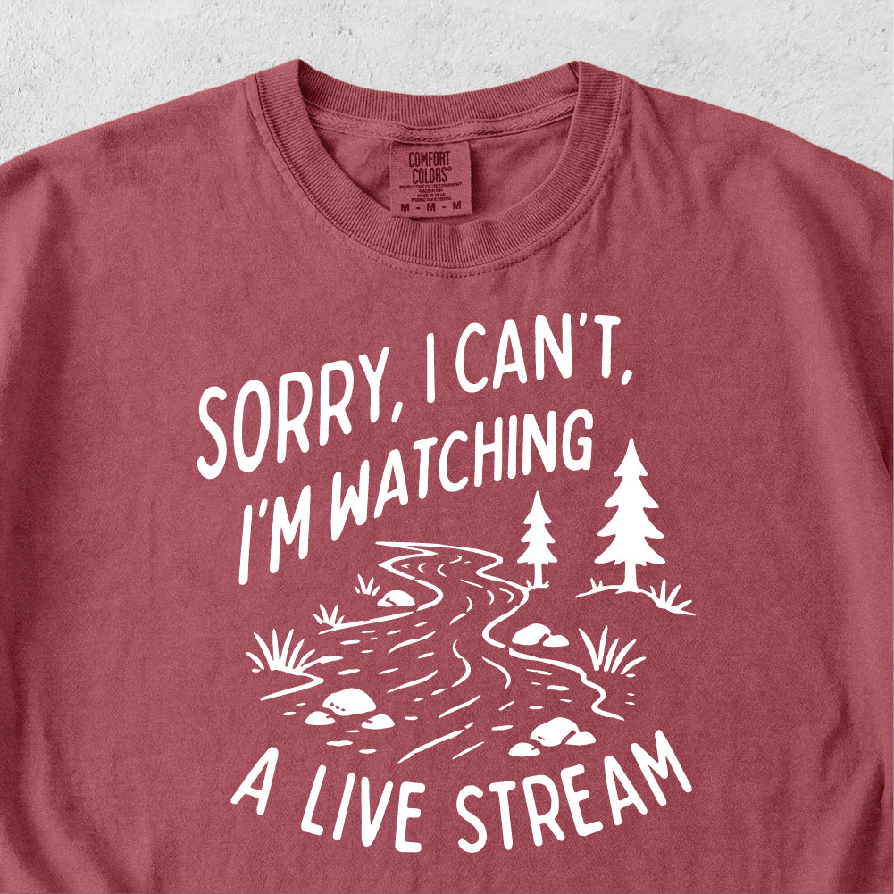 Watching a Live Stream Tshirt