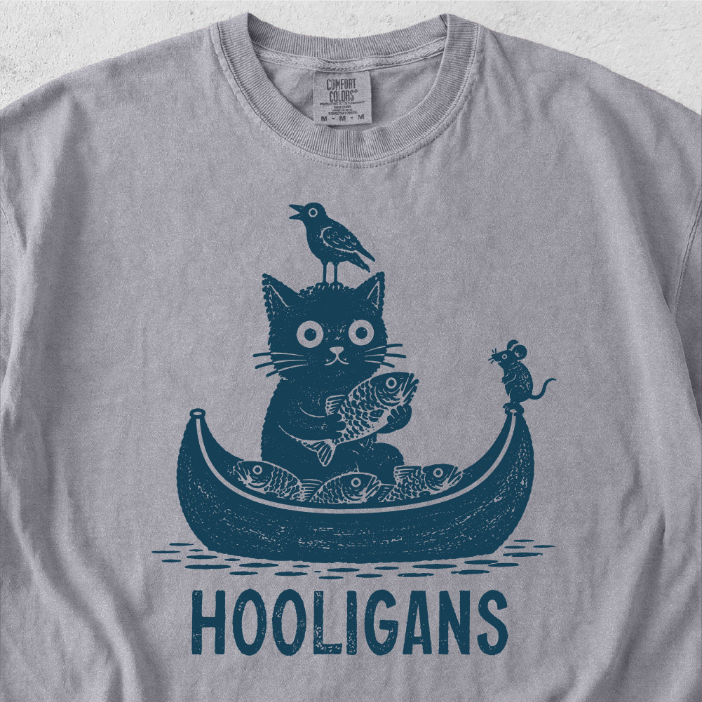 Hooligans Cat Tshirt