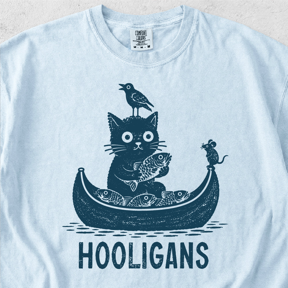 Hooligans Cat Tshirt
