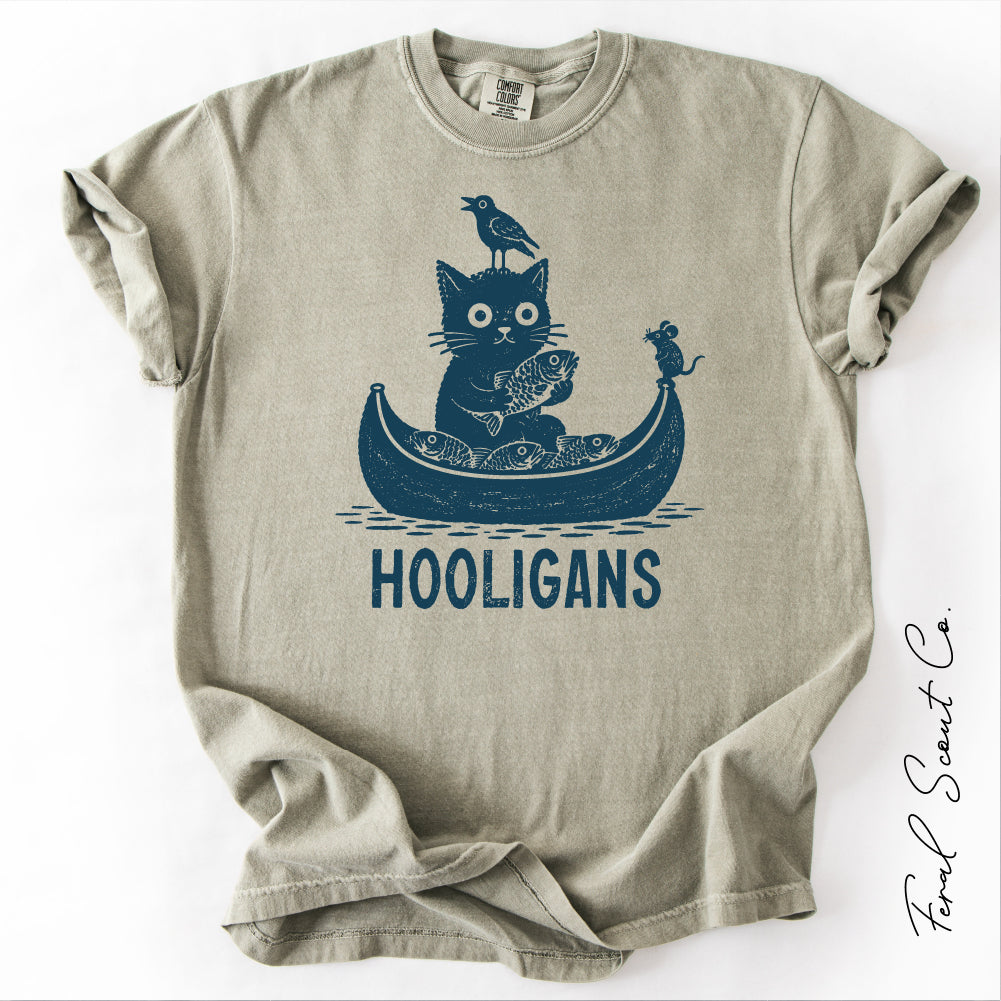 Hooligans Cat Tshirt