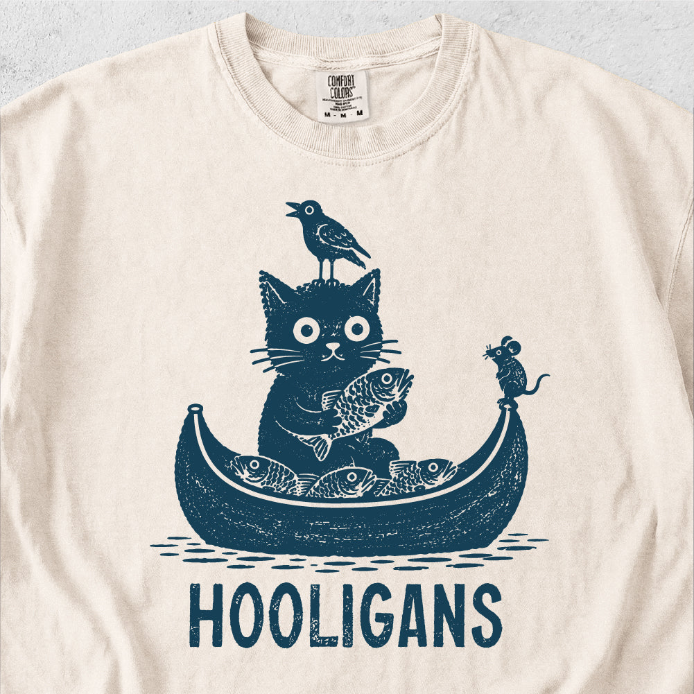 Hooligans Cat Tshirt