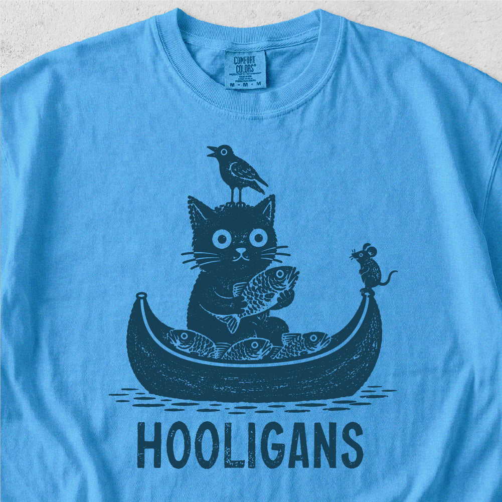 Hooligans Cat Tshirt