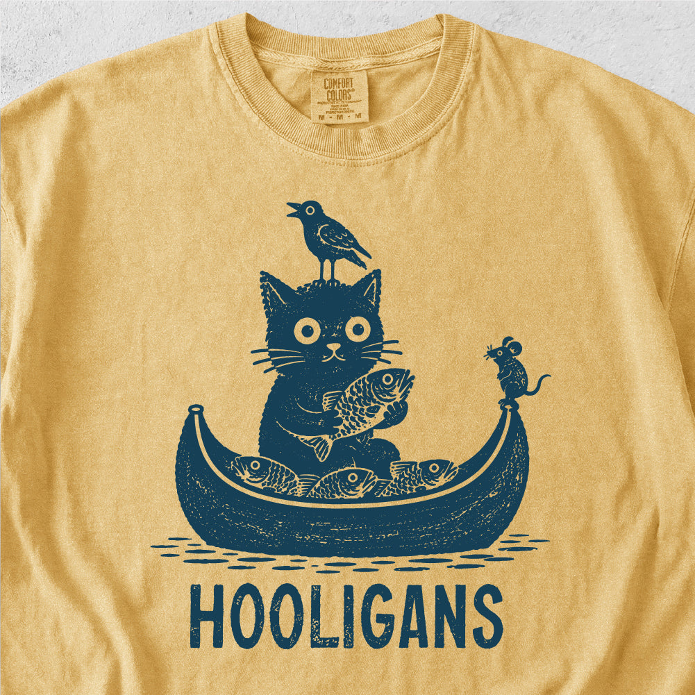 Hooligans Cat Tshirt