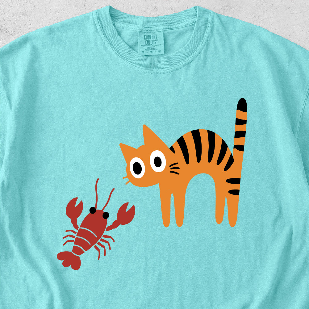 Cat and Crawfish Tshirt