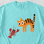 Cat and Crawfish Tshirt