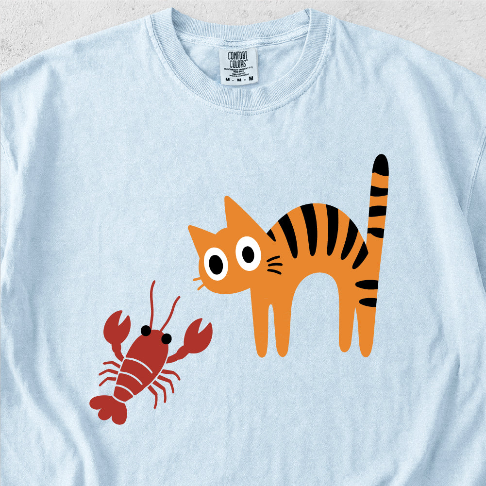 Cat and Crawfish Tshirt