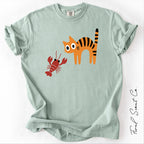 Cat and Crawfish Tshirt