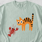 Cat and Crawfish Tshirt