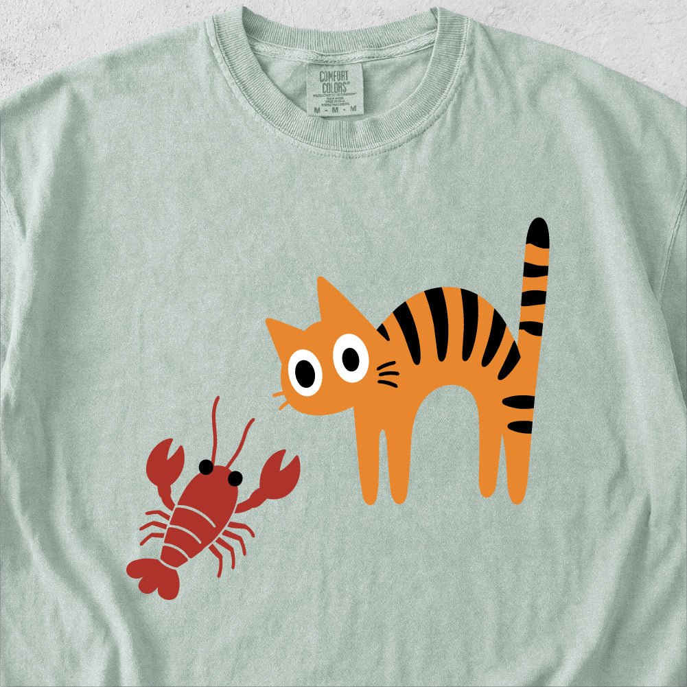 Cat and Crawfish Tshirt