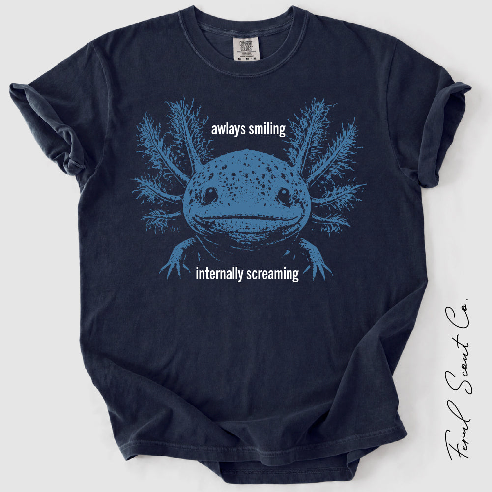 Always Axolotl Questions Tshirt