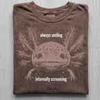 Always Smiling Axolotl Tshirt